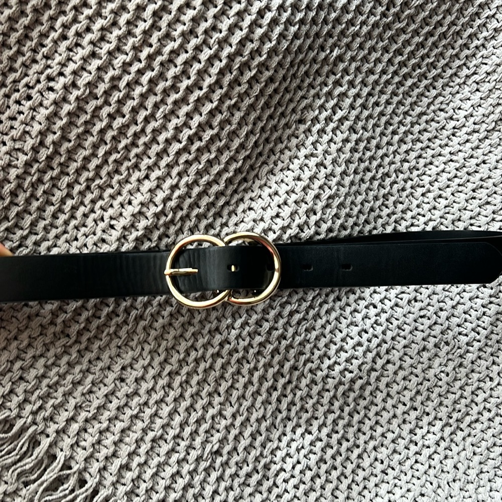 Black target belt size large